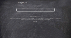 Desktop Screenshot of nudograpy.com